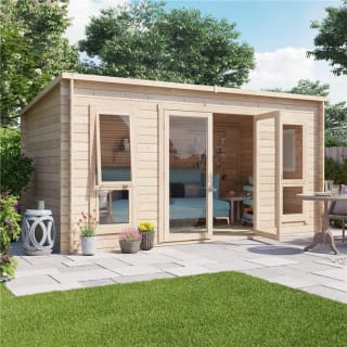 BillyOh Carmen Log Cabin Summerhouse wall cladding for £1585.80 at Billyoh