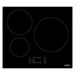 Vitroceramica Induccion Sauber Serie 1-6600 3 Zonas de 60cm por solo 109,26€