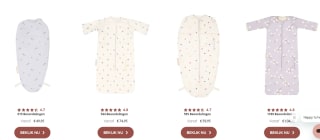 Code voor 20% korting bij Puckababy