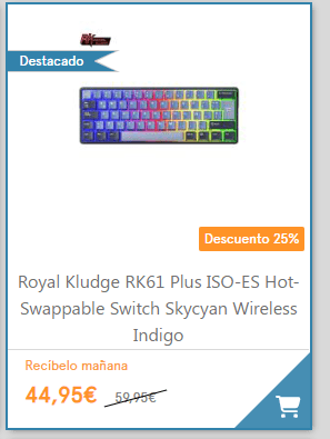 Recopilación teclado gaming desde solo 9,95€