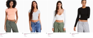 Camisetas de mujer desde 3,99€ desde Bershka