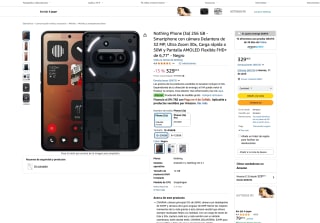 Nothing Phone (3a) 256GB por solo 329€