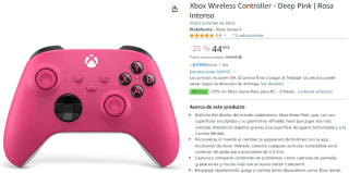 Recopilación mandos xbox Wireless Controller por 44,99€ amazon