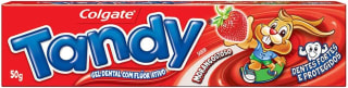 Creme Dental da Colgate Tandy, sabor Morangostoso de 50g - R$ 5,57