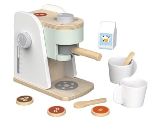 Diverse houten keuken spullen speelgoed voor €4,99 in de Lidl webshop