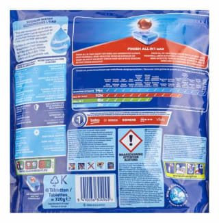 Finish All in One vaatwastabletten 5x 45 voor €26,95