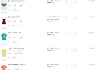 20% korting op de hele collectie (incl. sale!) bij WE