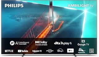 Philips OLED708 48” 4K 120Hz OLED 2023 TV with 3-Sided Ambilight - £549
