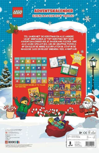 LEGO Adventskalender Boekjes voor €12,50 bij Bol.com