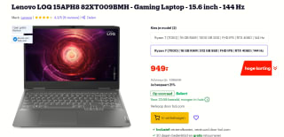 Lenovo LOQ 15APH8 82XT009BMH - Gaming Laptop - 15.6 inch voor €949 bij Bol.com