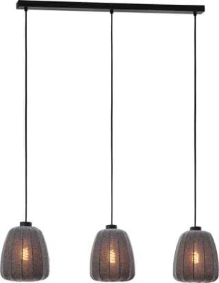 Eglo Stoffen 3-lichts hanglamp Barlaston voor €46,59 bij Bol.com