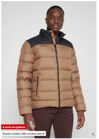 Chaqueta de Plumas para Hombre Mammut WHITEHORN IN REGULAR FIT por 135€