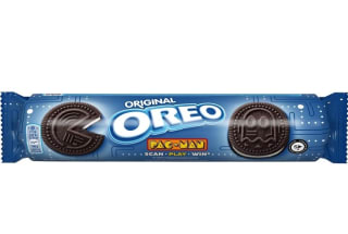 Oreo Original Galletas de Cacao Rellenas de Crema Sabor Vainilla 154g por 0,92€.