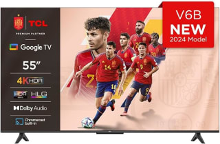 TV LED 55" TCL 55P655, UHD 4K, Quad Core, Smart TV, Google TV por 271,15€