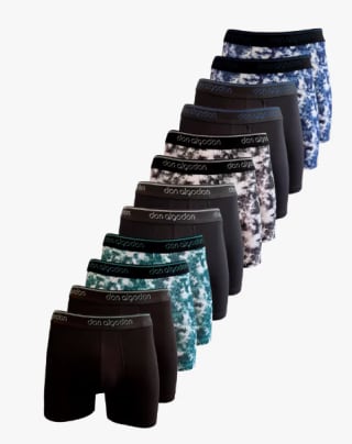 Don Algodon Pack 12 Boxers por 26,50€ (cuenta nueva por 15,90€ APP)