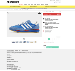 Zapatillas Adidas Originals SL 72 RS a solo 52€