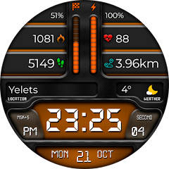 13 gratis Watchfaces Watch face voor Android