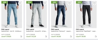 Diverse PME Legend spijkerbroeken vanaf €31,49 bij Limango
