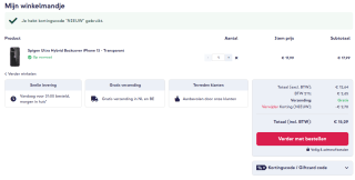 15% korting op het hele assortiment bij Smartphonehoesjes