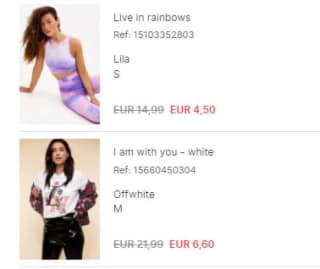 30% korting op alles inclusief sale bij Loavies