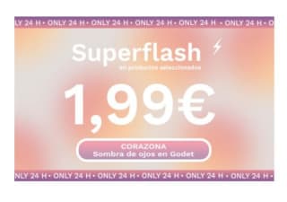 Sombra de ojos Corazona por 1,99€.