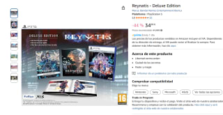Videojuego Reynatis - Deluxe Edition PS5 y Nintendo por 34,99€