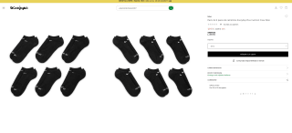 Nike Pack de 6 pares de calcetines Everyday Plus Cushion Crew por solo 12,45€