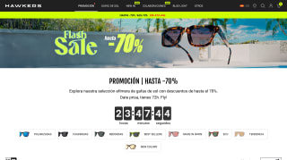 Descuentos de hasta 70% en Hawkers y envío gratis