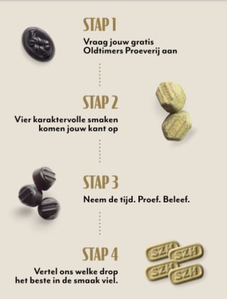 Gratis proefpakket Oldtimers Drop aan te vragen