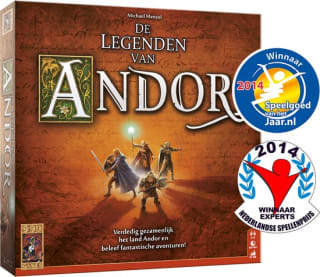 999 Games - De Legenden van Andor - Bordspel voor €30,48 bij Bol