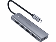 UGREEN Power Hub USB-C naar 4 USB 3.0 Ingangen en Micro-USB Ingang voor €9,90 bij Ochama