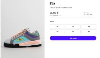 Zapatillas de Mujer Fila TRAILBLAZER por 55€