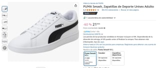 Zapatillas Puma Smash Unisex por 21,98€