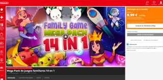 juego paranintendo Mega Pack de juegos familiares 14 en 1 por 0,99€
