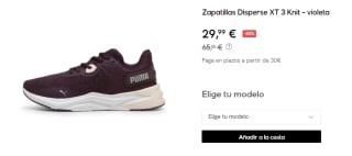 Zapatillas de Hombre Puma Disperse XT 3 Knit por 29.99€