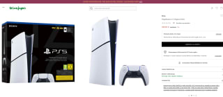 PlayStation 5 Digital Slim + Regalo Soporte vertical por solo 399,90€