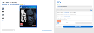 The Last of Us - Part II sur PS4 à 30€