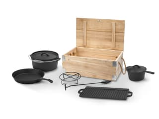 Grillmeister Dutch Oven set voor €69,99 in de Lidl Shop