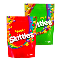 Skittles Fruits of Crazy sours voor €0,99 bij Dirk