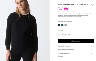 Vamos preciazo en ropa en Lefties desde solo 1,99€ y muchas cosas para premama