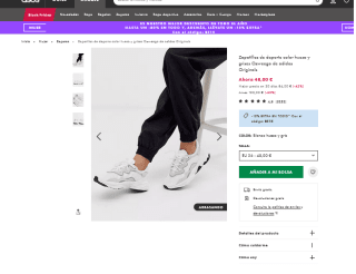 Zapatillas Adidas 1k de deporte beis Ozweego Originals por 40,80€