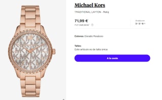 Reloj para Mujer Michael Kors TRADITIONAL LAYTON por 71.99€