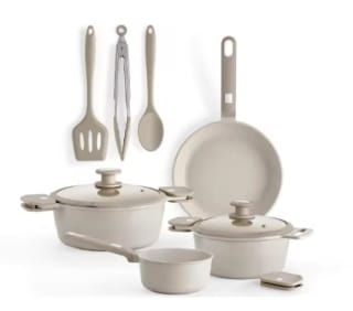 Monix Batería Denmark, 9 Piezas, Aluminio Fundido, Estilo Moderno por 60,79€