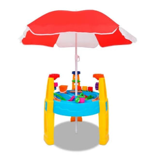 Zand- en Waterspeelplaats met Parasol voor €29,99 bij Smyths Toys