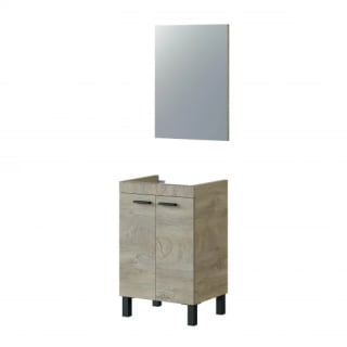 Mueble Baño Puertas Espejo Aglomerado ARKITMOBEL Koncept por 59€