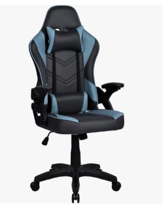 Silla gaming con Reposabrazos ajustables en altura y Respaldo abatible por 44.99€