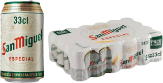 San Miguel Especial Lager Pack 24 Latas x 33cl por 11,20€