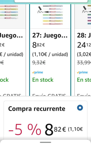 8 Rotuladores marcqaa edding 751 marcador de tinta opaca brillante por tan sólo 8,82€