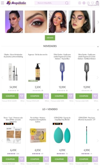 Cupones desde Maquillalia.