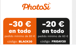Hasta 30€ dto en Photosi